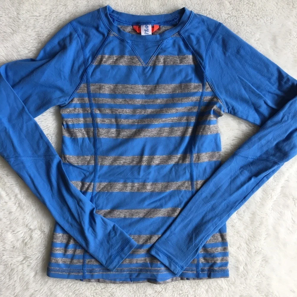 Ivivva by Lululemon Long Sleeve Blue Shirt Size 12